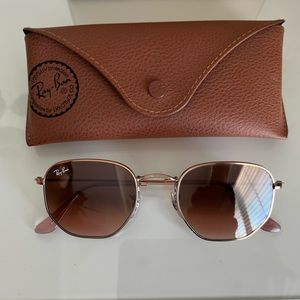 NEW Ray-Ban Hexagonal Flat Sunglasses